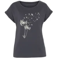 VIVANCE T-Shirt »mit Frontdruck "Pusteblume"«, aus weicher Baumwoll-Qualität, Gr.