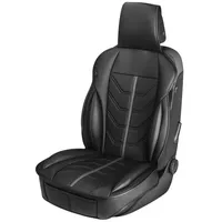 Walser Sitzauflage Kimi, Sitzschoner Auto schwarz/grau,