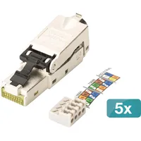 Digitus DIGI DN-93631-5 – Feldstecker Cat6A STP, 5 Stück