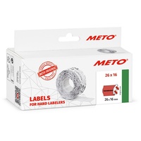 METO Preisauszeichner 26 x 16 mm, 1-zeilig, 6.000 Stück,