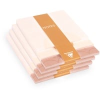 Clairefontaine 116070Cpack - Packung 4 Schreibblock - Memo Block