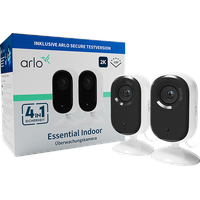 Arlo ESSENTIAL 2K INDOOR CAMERA 2-PACK VMC3260-100EUS WLAN IP-Überwachungskamera-Set