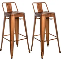 CLP 2er Set Barhocker Mason kupfer