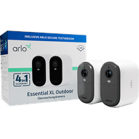 Arlo Essential XL HD Outdoor Camera Gen2 weiß, 2er-Pack