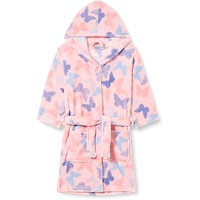 Playshoes Bademantel Fleece-Bademantel Schmetterlinge, 134/140
