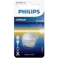 Philips Knopfzelle CR 2430 3 V 1 St. Lithium