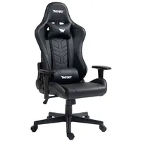 Muwo "DEV1L" E-Sports Gamingstuhl, höhenverstellbar, 90°-170° Rückenlehne, abnehmbare Kissen,
