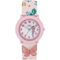 Prinzessin Lillifee Quarzuhr 2037727 18 mm Textil rosa