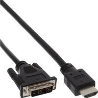 InLine HDMI-DVI Adapterkabel, HDMI Stecker auf DVI 18+1 Stecker,