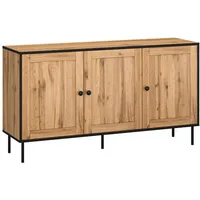 Feldmann-Wohnen Kommode, Braun, Holz, Rechteckig, 144x79x40 cm, Wohnzimmer, Kommoden