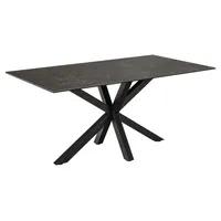 Actona Esstisch Heaven 160 x 90 cm Keramik Schwarz