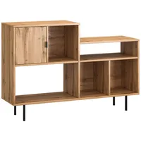 Feldmann-Wohnen Kommode, Braun, Holz, 5 Fächer, Rechteckig, 125x84x35 cm,