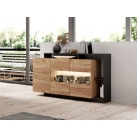 Vente-unique Vente-unique-Sideboard mit 3 Türen & 3 Ablagen +