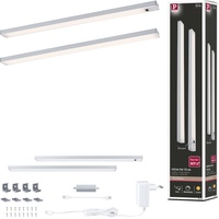 Paulmann 98608 LED Unterschrankleuchte Inline Starterset 2x4W 350x26mm 2x350lm