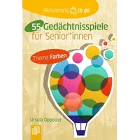 Verlag An der Ruhr 55 Gedächtnisspiele mit Farben für