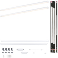Paulmann LED Unterschrankleuchte Inline LED-Unterbauleuchte-Erweiterungsset 6W Warmweiß Weiß matt