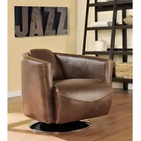 Vente-unique Clubsessel Leder - Vintage Leder - FLORENTIN