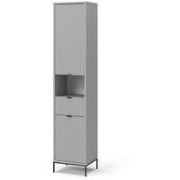 Vicco Badschrank Eliza Grau 40 x 190 cm mit