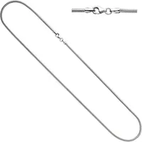 Jobo Schlangenkette 925 Silber 42 cm