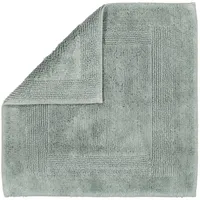 CAWÖ Luxus Badteppich 1000 Grün 60 x 60 cm