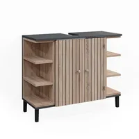 Vicco Waschbeckenunterschrank Aquis 79,6 x 64 cm mit 2