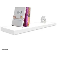 Hti-Living Wandregal 120 cm Bücherregal 120 x 20 x