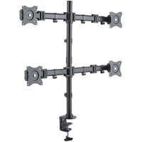 PureMounts PM-OFFICE-04 Schreibtischhalterung für 4 Monitore 33-69 cm (13-27