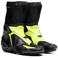 Dainese Axial 2 Motorradstiefel Herren schwarz / gelb-fluo 40