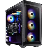 XPG ADATA XPG Battlecruiser Super Mid-Tower ATX Gaming-Gehäuse, Schwarz
