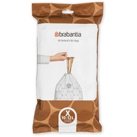 Brabantia Müllbeutel PerfectFit Spenderpackung (White - Code X -