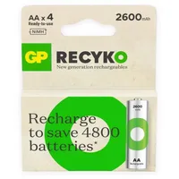 GP Recyko AA-battery 2600mAh