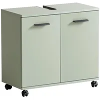 Schildmeyer Waschbeckenunterschrank Palermo 157639, Pistazie, 59,8 x x 63,4