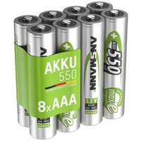 Ansmann Akku AAA 550mAh Micro NiMH 1,2V - 1000x