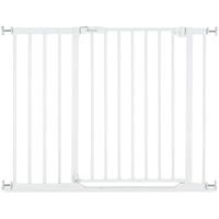 Hauck Türschutzgitter Clear Step 2 21 cm White