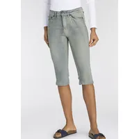 Arizona Caprijeans »mit Schlitz am Saum«, schmale Passform, mit