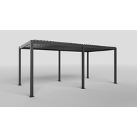 Sorara Pergola E-Motion mit LED ca. 600x300 cm Alu