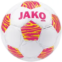Jako Animal Leicht-Fußball 647 weiß/fuchsia/citro light 290g 3