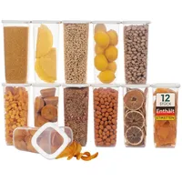 Uandu Vorratsdosen mit Deckel Luftdicht Set, BPA frei, Aufbewahrungsbox