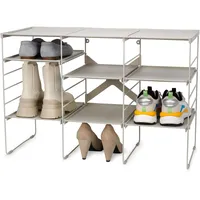 Joseph Joseph Level Verstellbar Schuhregal, Starke Schuhregale und Stahlrahmen,