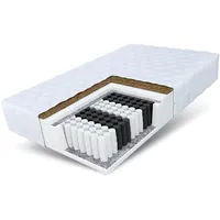 Fdm Matratze 180x200 cm Taschenfederkern Rechteckig, 80x200 Oeko-Tex® Standard