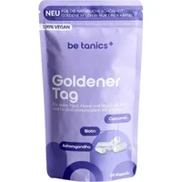 Be tanics Goldener Tag Curcuma + Biotin + Zink