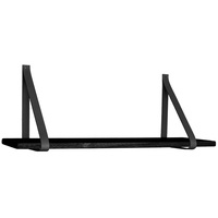VCM ebuy24 Regal Foyle 20 x 80 cm schwarz,