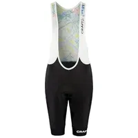Craft ADV Endur Bib kurze Fahrrad-Trägerhose Damen 900007 white/multi