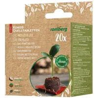 ROMBERG Kokos-Quelltabletten Faltschachtel 20 Stück