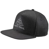 Craft Pro 3D Mesh Trucker Laufcap 999926 black/silver