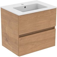 Ideal Standard Eurovit+ Unterschrank und Waschtisch 61 cm Eiche