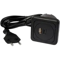 Inter Bär interBär 9016-014.81 3fach USB-Ladesteckdose 1er Set mit