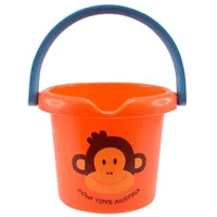 GOWI 550-58 Eimer ø16cm - Orange, Sand- und Wasserspielzeug