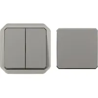 Legrand 069506L Plexo New Einsatz, Multifunktionsschalter 10AX/Taster 10A,