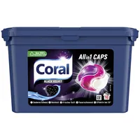 Coral Allin1 Waschmittel Caps Black Velvet Colorwaschmittel für dunkle
